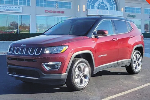 2019 JEEP COMPASS LIMITED $335/MO Lease at Parkway Dodge Chrysler Jeep