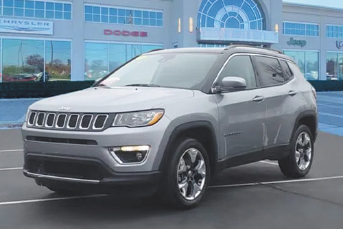 2021 JEEP COMPASS LIMITED $359/MO Lease at Parkway Dodge Chrysler Jeep