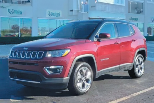 2021 JEEP COMPASS LIMITED $341/MO Lease at Parkway Dodge Chrysler Jeep